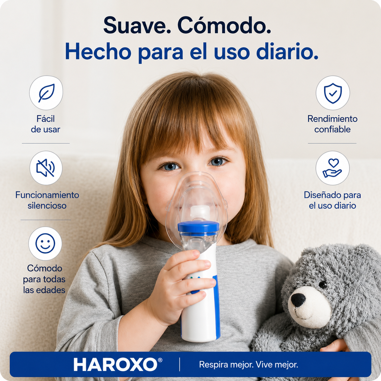 Nebulizador- Alivia la Congestión Nasal Desde Casa en 10 Minutos
