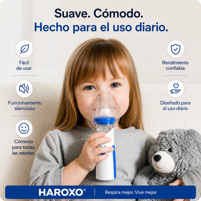 Nebulizador- Alivia la Congestión Nasal Desde Casa en 10 Minutos